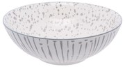 Miska na cereálie biela / svetlo-sivá 17,8 cm - Basic - 490833