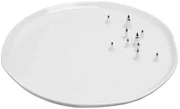 Räder Biely porcelánový tanier SILVER TREES