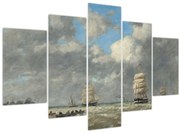 Obraz - Eugène Boudin, Le Havre, reprodukcia (150x105 cm)