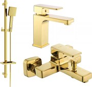Mexen Cetus DQ45 vaňový set, zlatý - 744303DQ45-50