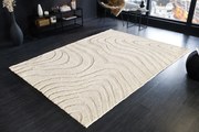 Koberec WAVE 170x240cm krémovo béžový