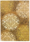 Kusový koberec Zoya 128 N – na von aj na doma, 120x180, žltá, chodba / predsieň, Oriental Weavers