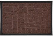 Vonkajšia rohožka Simple Brown, 60x40 cm