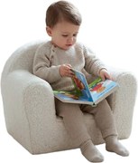 Detské kreslo New Baby Teddy cream