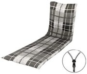 Doppler LIVING 2934 - poduška na záhradné ležadlo so zipsom