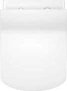 Deante Anemon Zero, toaletné sedátko s pomalým zatváraním 45 x 37 cm, biela, CDZ_6ZOZ