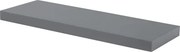 Nástenná polica 60 cm sivá P-001 GREY lesk