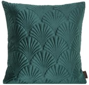 DEKORAČNÁ OBLIEČKA NA VANKÚŠ RIA2 45X45 CM TMAVOZELENÁ