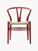Drevená stolička's tkaným sedadlom CH24 Wishbone Chair