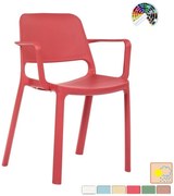 Dizajnová stolička DUKE celoplastová