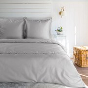 SATÉNOVÉ OBLIEČKY RETRO6 160X200 CM, 2KS 70X80 CM SVETLOSIVÉ