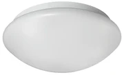 Stropné svietidlo Fury, 1x biele PVC tienidlo, w