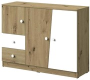 Komoda Nero 07 120 – Biely Mat