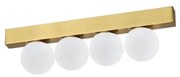 Ideal Lux - LED Stropné svietidlo PING PONG 4xLED/3W/230V CRI 90 mosadz