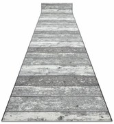 Protišmykový behúň DESKI sivý - Výpredaj