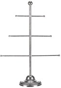 Autronic BONTEC Stojan kovový - na zavesenie ozdôb, strieborný Farba: Strieborná