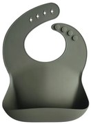 Mushie Silikónový podbradník: Silver Sage