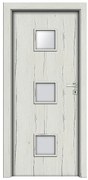Dvere vnútorné Salerno 4 60L dub snežný