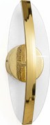 Toolight Toolight, LED nástenné svietidlo 8W, 4000K, 1000lm, G130-W, zlatá, OSW-02604