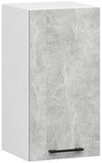 Horná kuchynská skrinka OLIWIA W40 H580 biela / betón