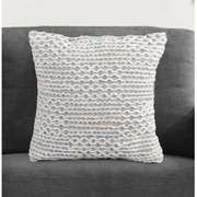 Vankúš LUNGA 45x45 cm z pravej vlny a juty