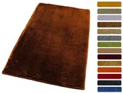 ROUTNER Kúpeľňová predložka UNI COLOR Tmavohnedá 10112 - Tmavohnedá / 50 x 80 cm 10112