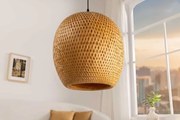 Dizajnové závesné svietidlo z prírodného bambusu Bamboo Nature 35cm