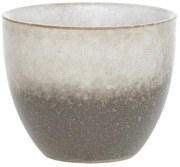 Béžovo-sivý rustikálny hrnček Valence Dusty Stone - Ø 8,5*7 cm / 185ml