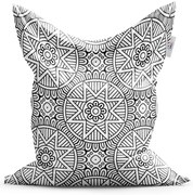 Sablio Sedací vak Hviezdy mehendi - 150x100 cm