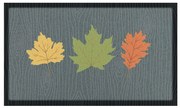 Rohožka 40x70 cm Autumn Leaves on Green – Artsy Doormats