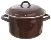 Orion Smaltovaný kastról s pokrievkou Brown LEM, 3,3 l, 3,3 l