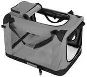 Skladacia a prenosná prepravka na domáce zviera, viac typov, veľkosť M