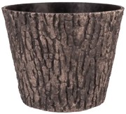 Kvetináč Woodeff 37,5x30 cm, orech, efekt dreva