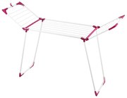WENKO 3774021100 - Sušiak na bielizeň SUMMER DRY 153x76 cm biela/ružová