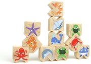 Milaniwood - Drevená balančná hra - morské zvieratká