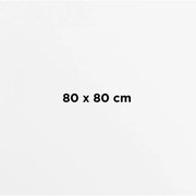 COMPACT 10 WHITE - STOLOVÁ DOSKA 80x80 cm