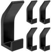 Sada 5 háčků Omnos černé