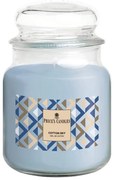 Price´s Price's MIDI vonná svíčka ve skle Cotton Sky - hoření 80h