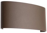 Redo 90227 - LED Vonkajšie nástenné svietidlo FABO LED/6W/230V 3000K IP54 hnedá
