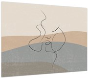 Obraz - Line art bozk (70x50 cm)