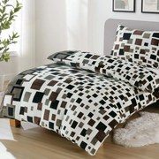 Jemné mikroplyš obliečky Homa DEBORAH SQUARE 140x200 cm