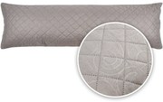 4home Obliečka na relaxačný vankúš Náhradný manžel Orient sivá, 45 x 120 cm