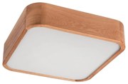 Stropné svietidlo OAK SQUARE 2xE27/15W/230V 35x35 cm dub