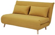 Pohovka futon Susan (žltá). Vlastná spoľahlivá doprava až k Vám domov. 1050830