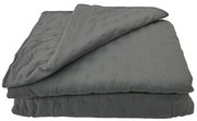 Prikrývka na posteľ Alma 170x220 cm antracit Merkury Home
