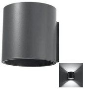 Sollux SL.0566 - Nástenné svietidlo ORBIS 1 1xG9/40W/230V antracit