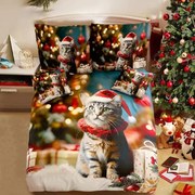 Obliečky Vianoce 2025 E Bavlna 3-dielna súprava