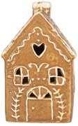 Perníková LED chalúpka Gingerbread Cott - 7*6*12 cm