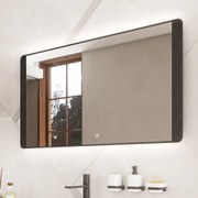 Nimco Čierne LED zrkadlo 800x600 s dotykovým senzorom - ZPC 42003V-90