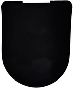 WC doska Goya čierna voľne padajúca